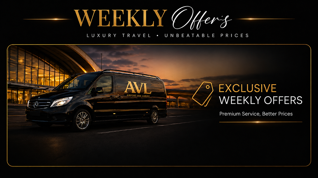 Weekly Airport transfers discounts