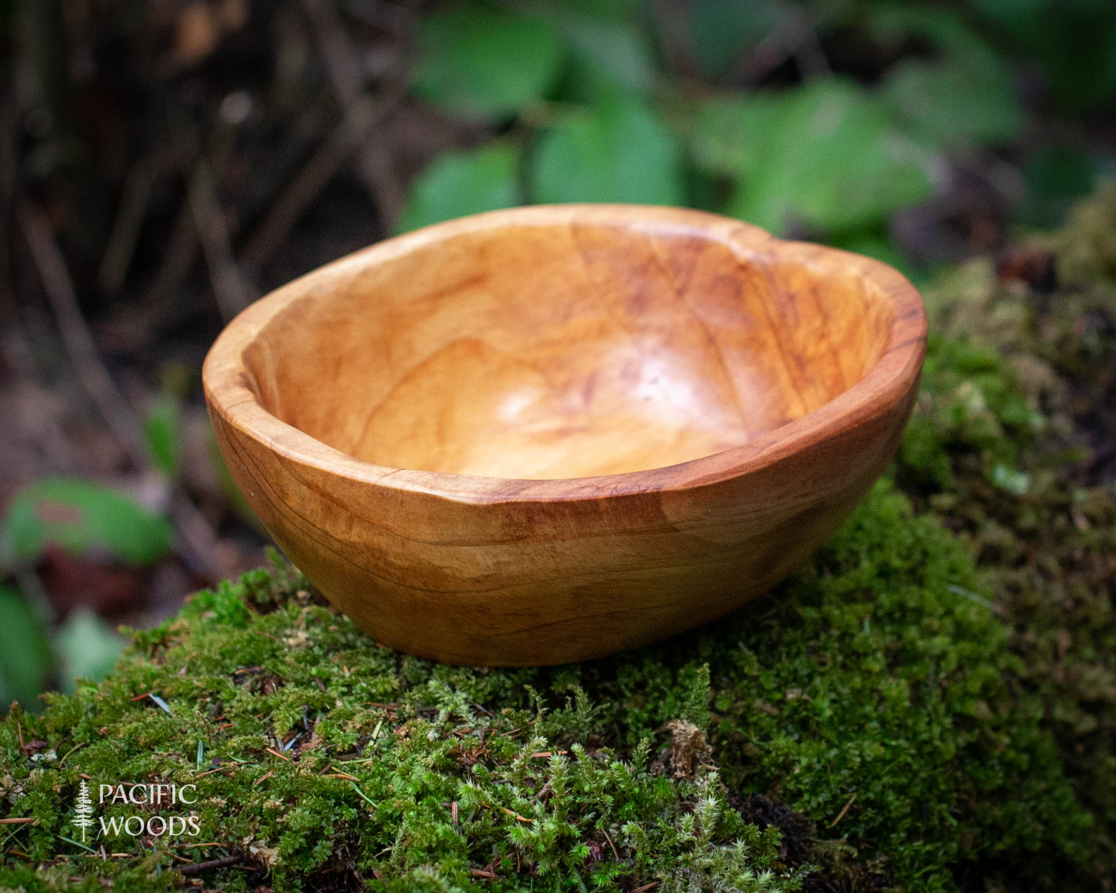 Rustic Redwood Handcarved Bowl (#15)