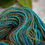 Thumbnail: Worsted Weight Mixed BFL "Verdigris" (skein#1)