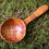 Thumbnail: Small Plum Wood Coffee Scoop