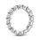 Thumbnail: MR263 - Round Cut Moissanite Eternity Band - 圓形莫桑石永恆戒