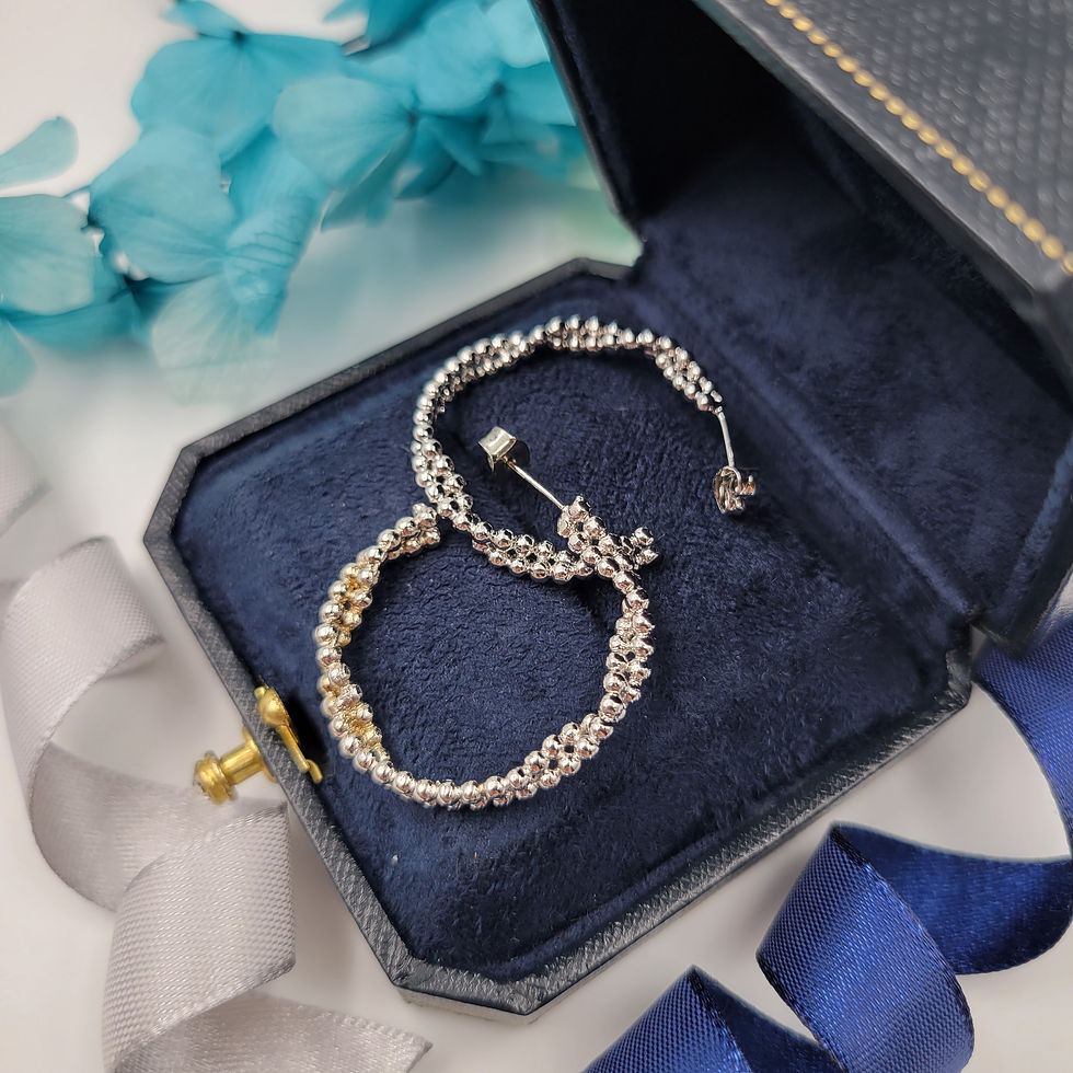 Thumbnail: RSE208 - Twisted Open Hoop Earrings - 扭紋開口耳圈