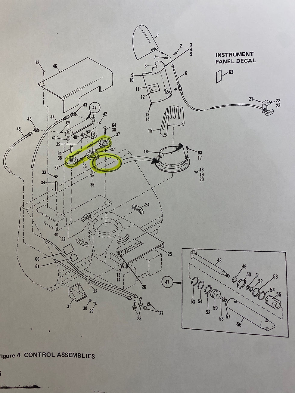 172-5718 Bolens Cable Assembly