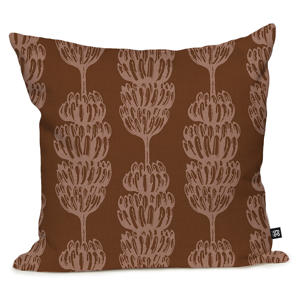Banana Stripe Cushion