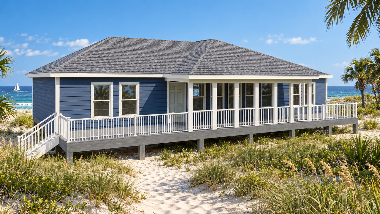 The Sapello home plan exterior rendering by Quality Family Homes