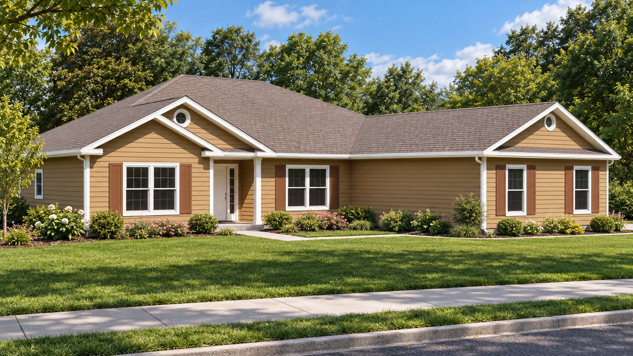The Estate Collection: The Forsyth home plan exterior rendering by Quality Family Homes in Florida & Georgia