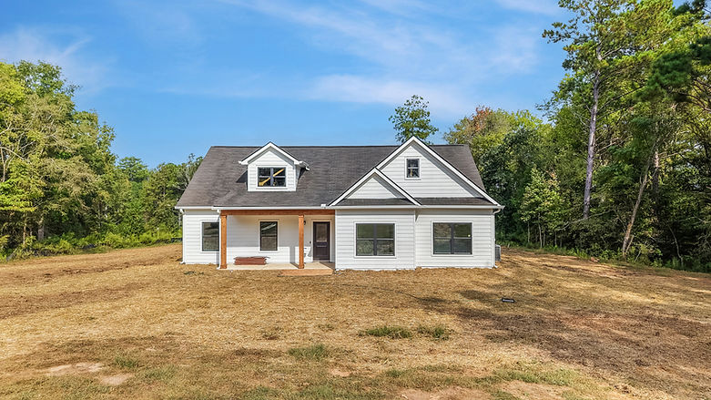 Custom-built farmhouse home by Quality Family Homes, Georgia home builder