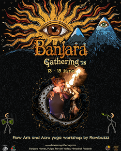 Banjara Gathering Artist Flyer Flowbuzz