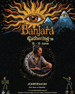 Banjara Gathering Artist Flyer Jonydemon_