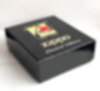 Outer hard cardboard box protecting the inner box.