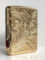 Deep engraved all round.