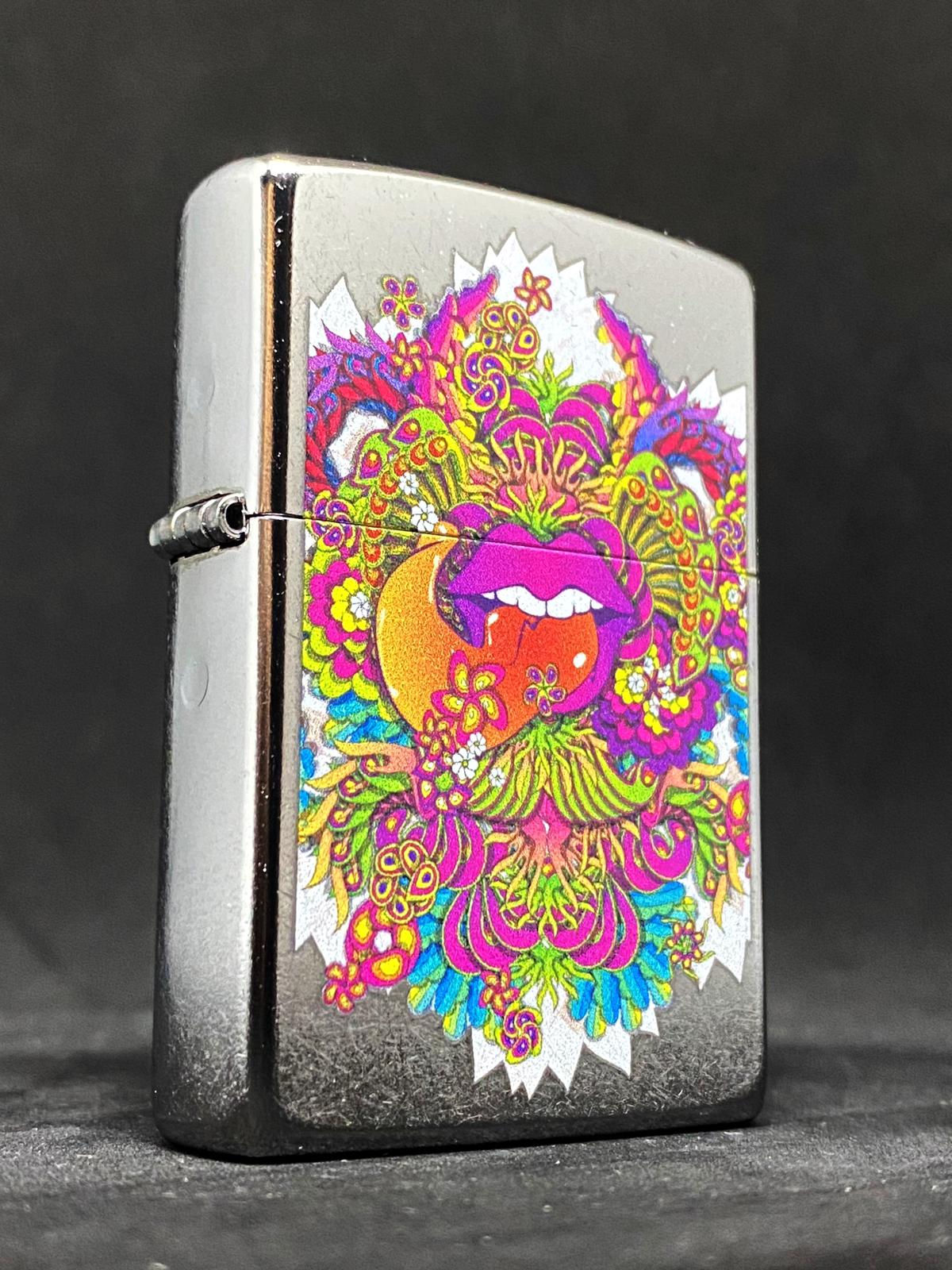 49110 Psychedelic Lip Design Street Chrome