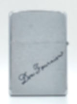 Engraved on its back is a personalised name.