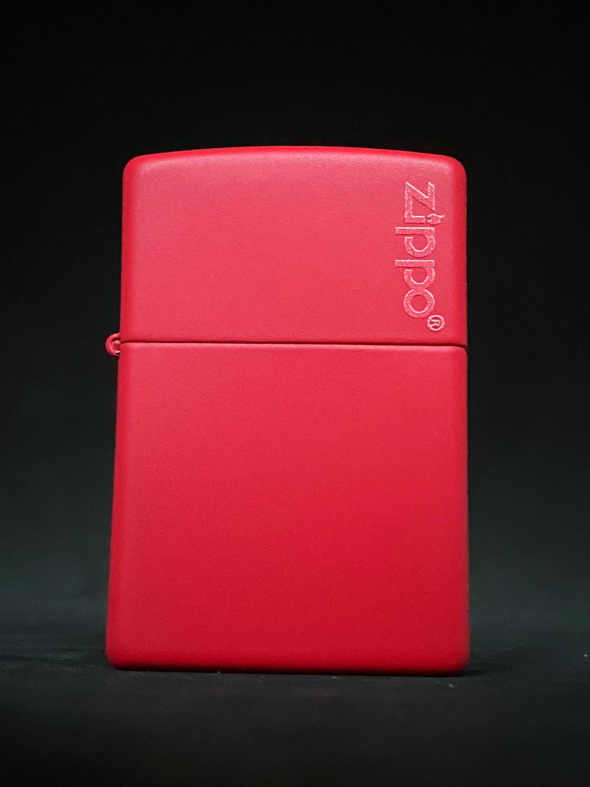 233ZL Classic Red Matte with Zippo