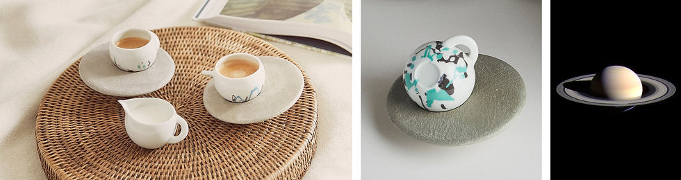 Universe ceramic mug design