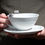 Thumbnail: No Planet B cappuccino/tea/americano cup - elephants (1 cup & plate)