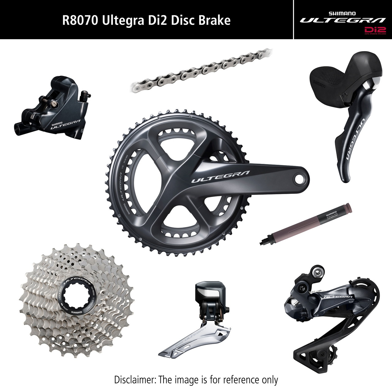 Shimano Ultegra DI2 R8070 Disque Groupe