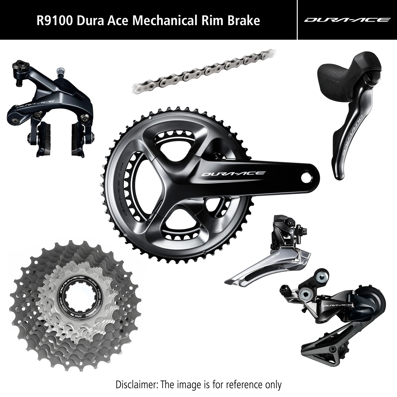 Shimano Dura Ace R9100 Mécanique Jante Groupe