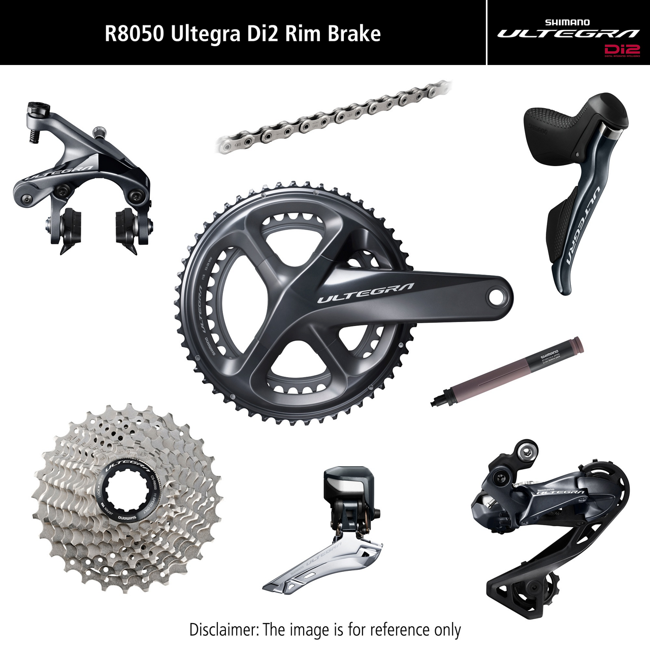 Shimano Ultegra DI2 R8050 Jante Groupe