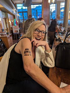 Bitwax temporary tattoos for merchandise
