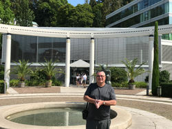 Devant les thermes de Caracalla