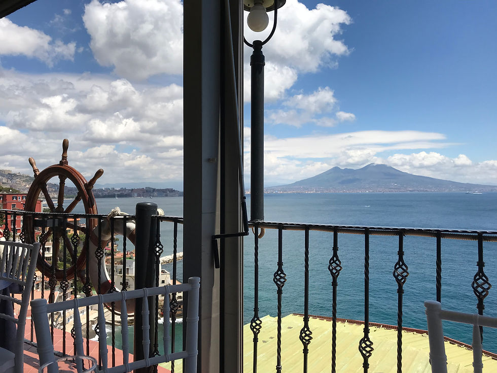 Depuis le restaurant Reginella