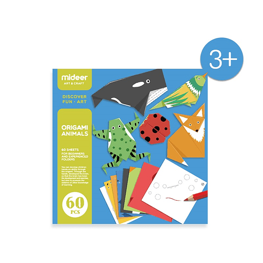 Miniatura: Set origami Animales 60 pcs