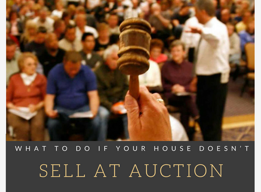 What to do if your house doesn’t sell at auction