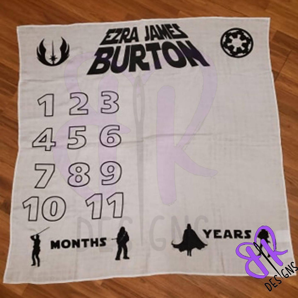 Thumbnail: Monthly Baby Blanket