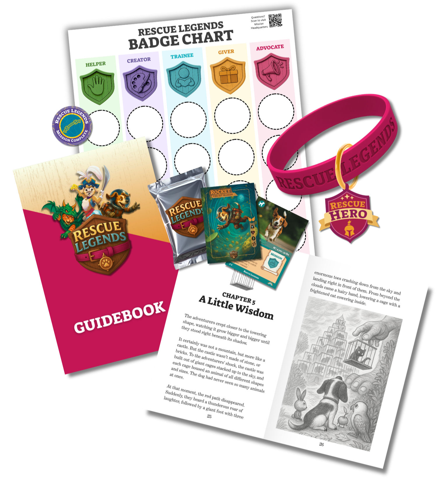 Rescue Legends Starter Game Kit