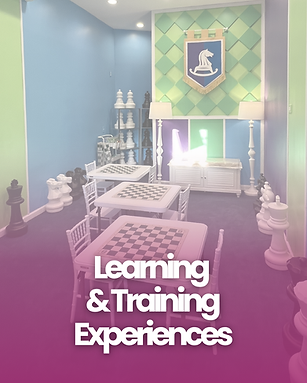 Branded children’s learning environment representing curriculum design, teacher training, and interactive learning experiences