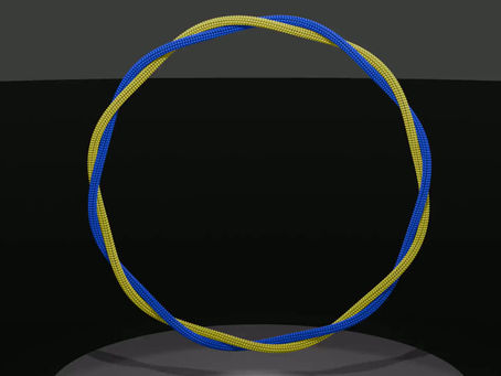 A Vibrating Polygon of Branes