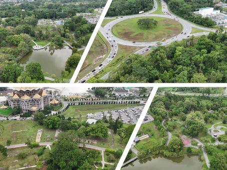 DJI Mini 4 Pro: Aerial Serenity at Kuching Botanical Garden (Taman Botani Sarawak)
