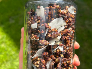 Salted Chocolate Buckwheat Granola