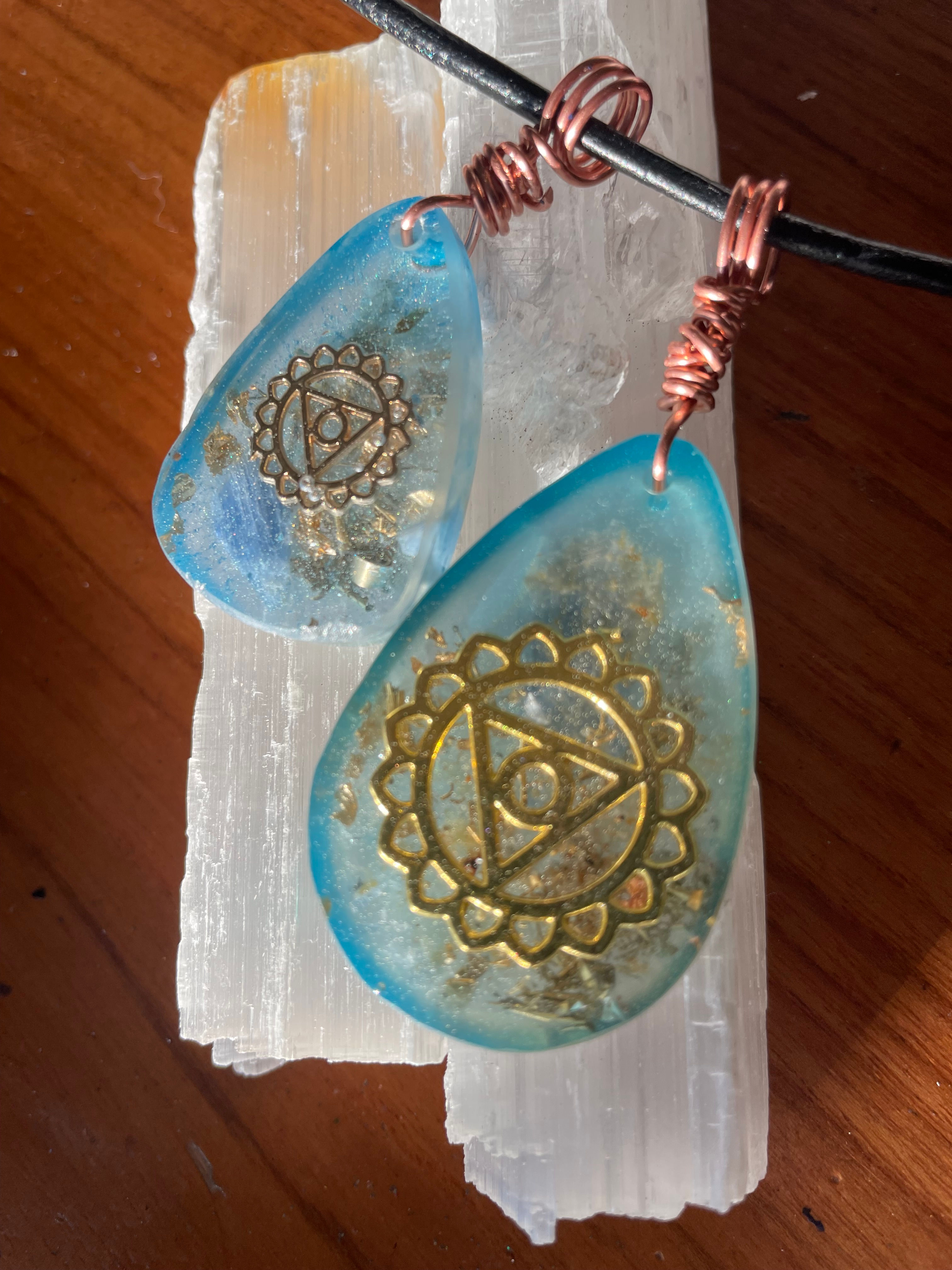 Throat Chakra Pendant