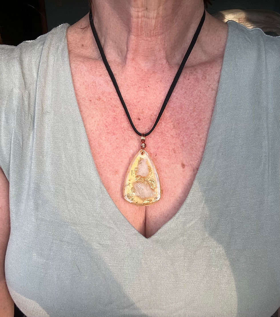 Thumbnail: ✨ Citrine Orgone Pendant- X-Large