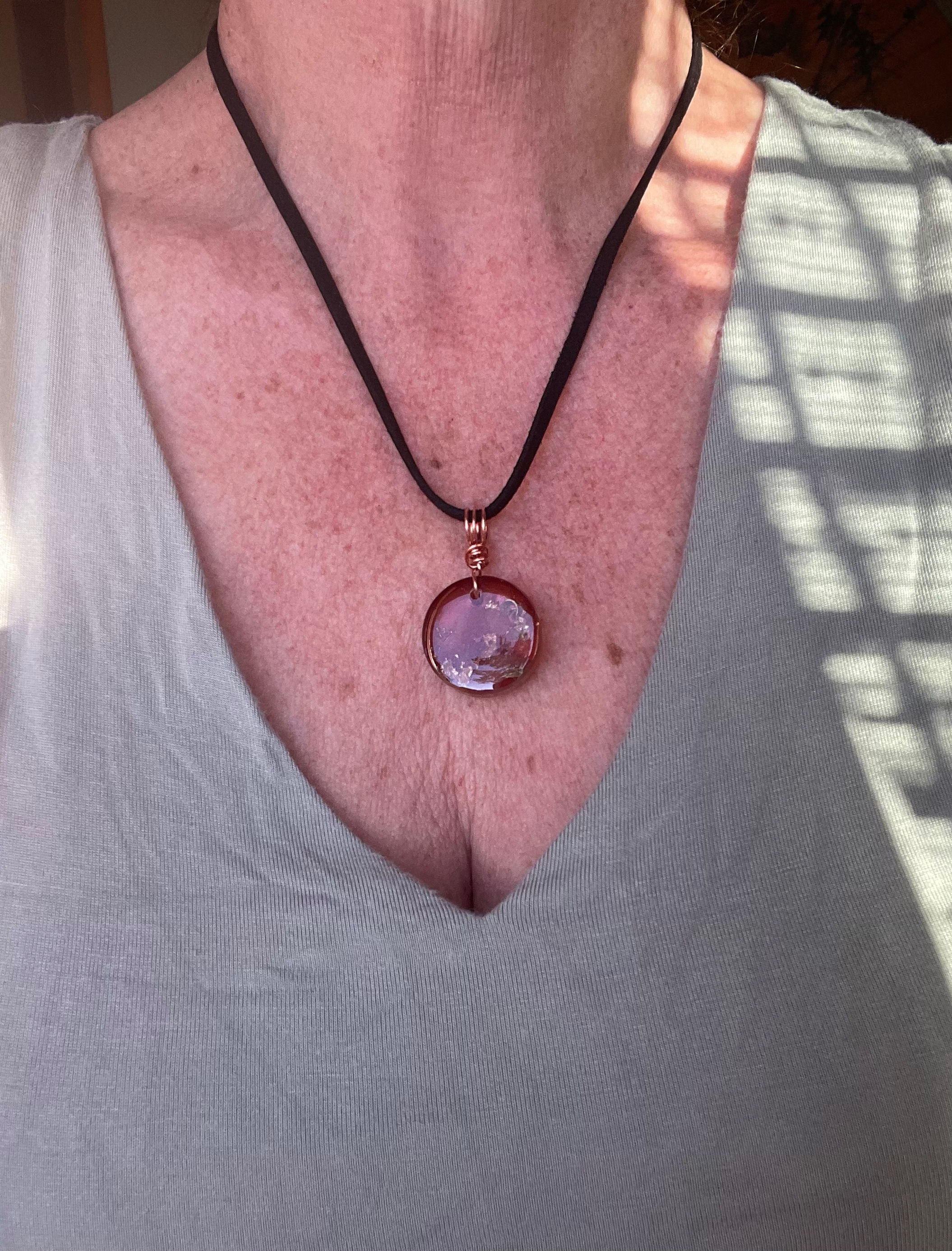 🔥 Carnelian Orgone Pendant-round