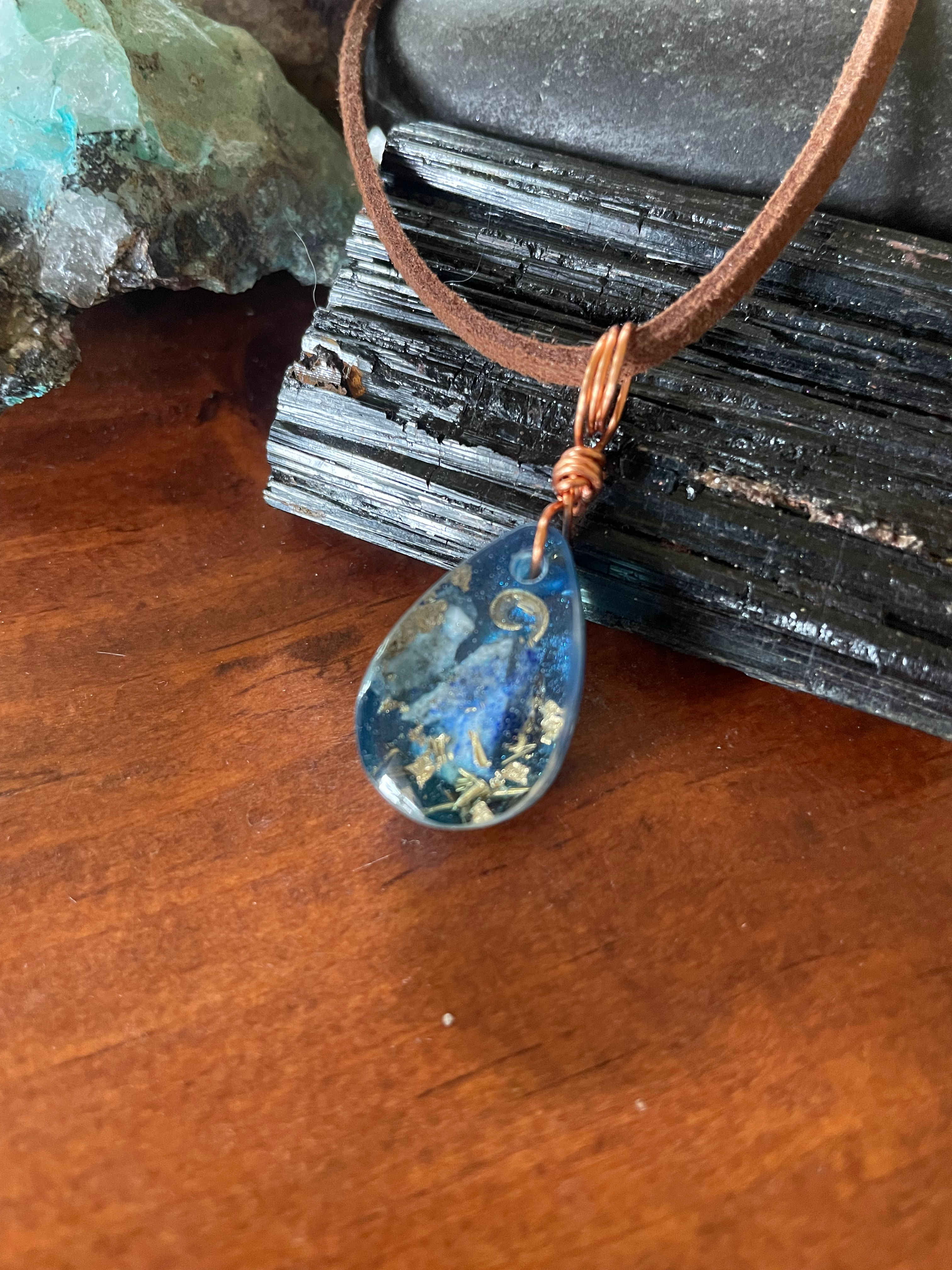 💙 Lapis Lazuli Orgone Pendant- Small
