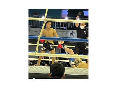 K-1Fighter 梅田君の応援へ