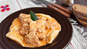 Chicken Paprika's with Dumplings 