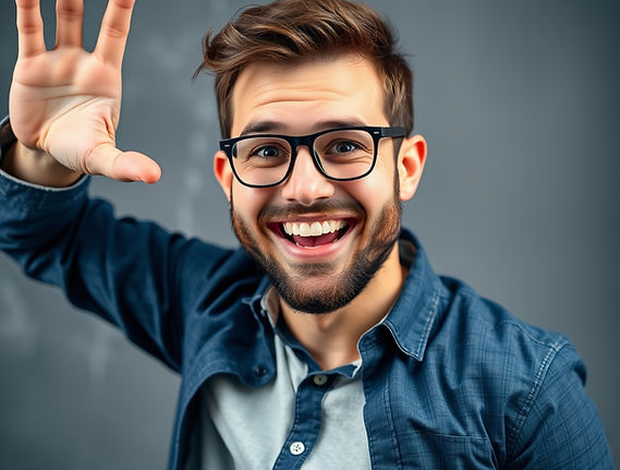 A picture of a man excited to learn the principles of success.jpg