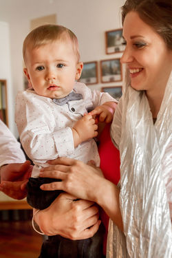 family, mother and child portrait