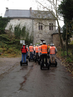Segway hainaut visite des ruines ext