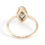 Thumbnail: Marquise Cut Moissanite Engagement Ring, 10K/14K/18K Solid Gold Promise Ring
