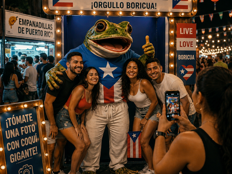 El Condado de la Salsa: Culture, Community, and the Giant Coquí at 152nd Street