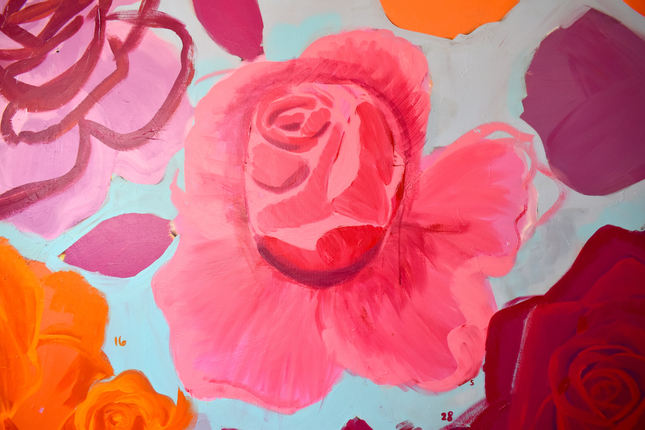 Colorful Rose Garden