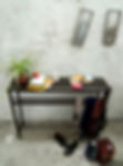 Console industrielle vintage
