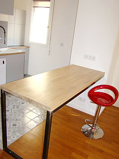 table de bar sur mesure
