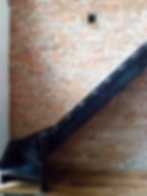 Escalier métal quart tournant