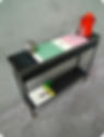 Console acier couleur
